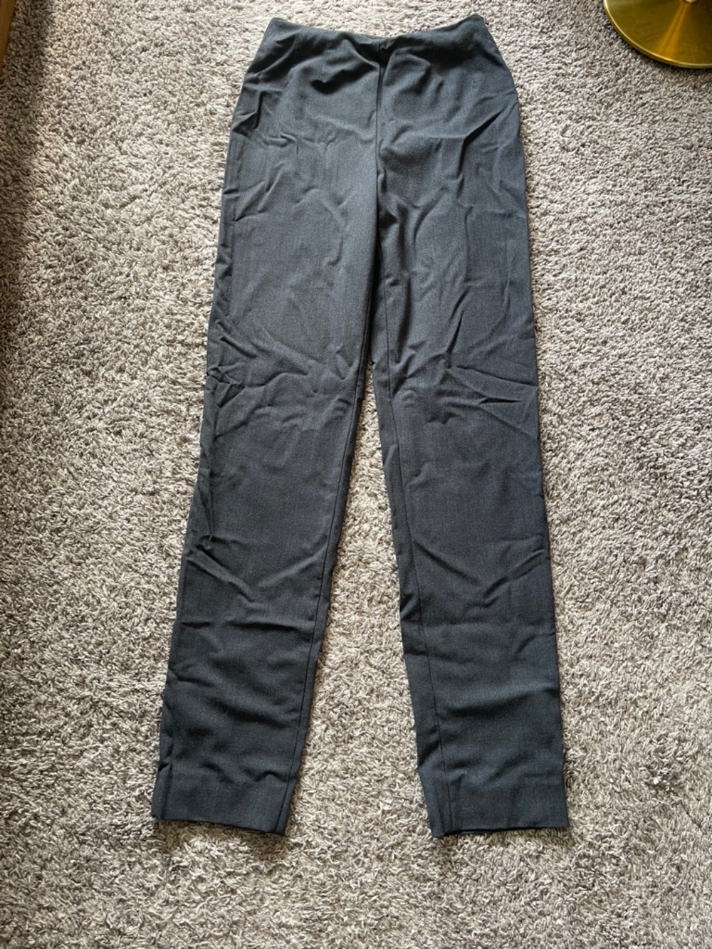 Piazza Sempione Black Straight-Leg Women's Trousers